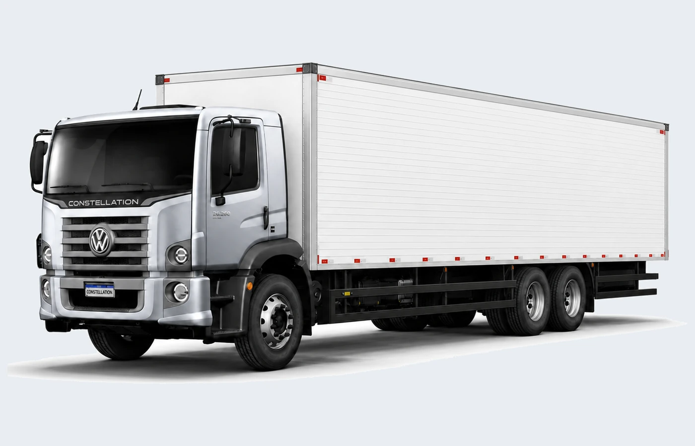 Caminhão truck Volkswagen Constellation 26.260 com baú estendido
